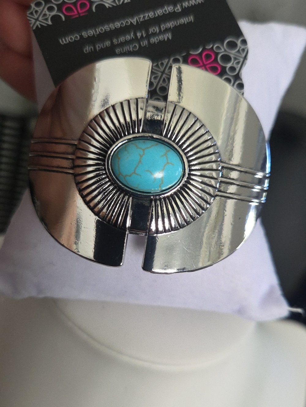 Paparazzi Canyon Couture Blue Bracelet NWT